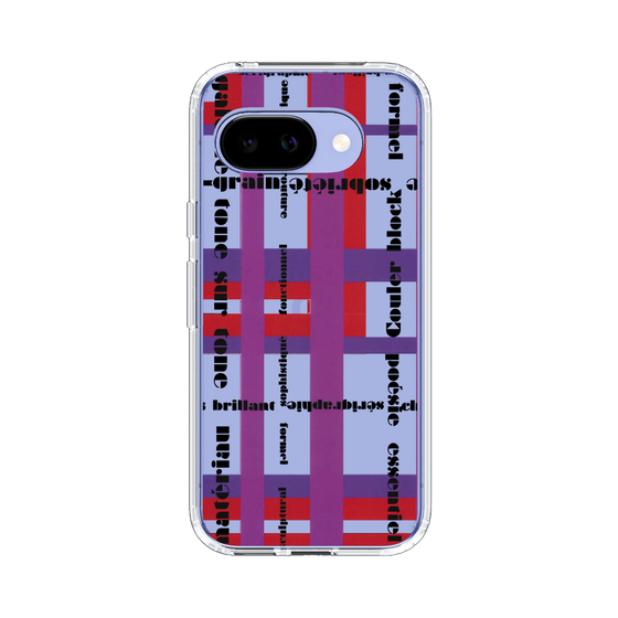 スリムプロテクションケース［ LANVIN en Bleu - Plaid ］