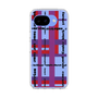 スリムプロテクションケース［ LANVIN en Bleu - Plaid ］