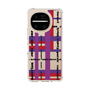 スリムプロテクションケース［ LANVIN en Bleu - Plaid ］