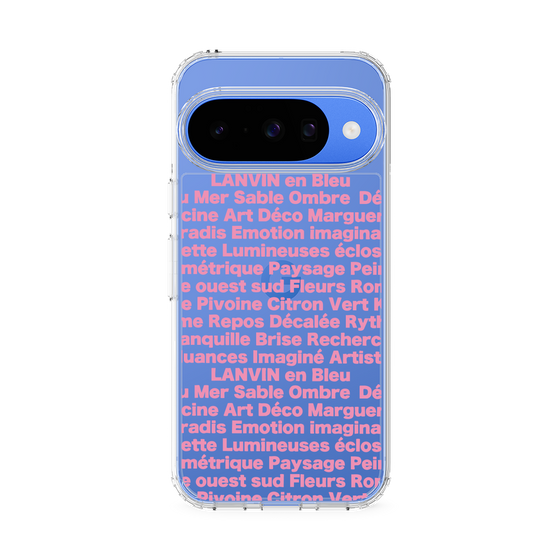スリムプロテクションケース［ LANVIN en Bleu - Letters ］