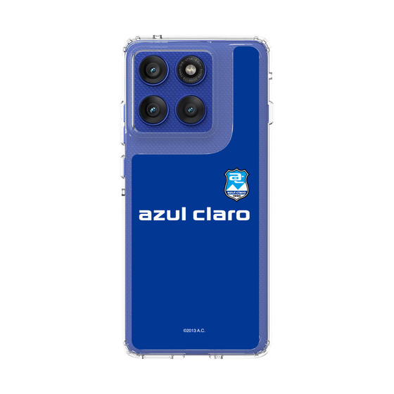 スリムプロテクションケース［ アスルクラロ沼津 - エンブレムロゴ - ネイビー ］