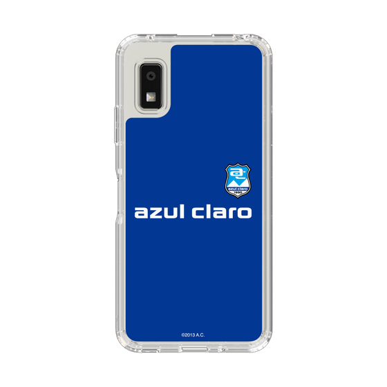 スリムプロテクションケース［ アスルクラロ沼津 - エンブレムロゴ - ネイビー ］