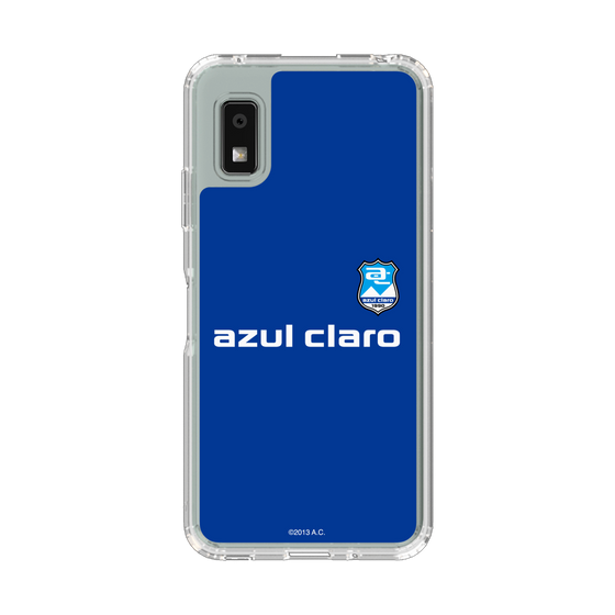 スリムプロテクションケース［ アスルクラロ沼津 - エンブレムロゴ - ネイビー ］