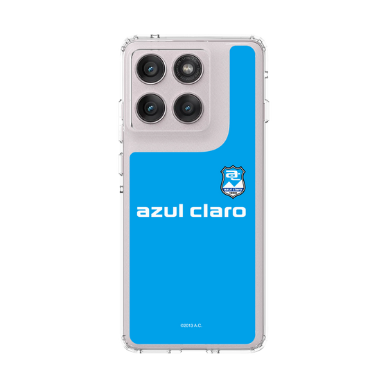 スリムプロテクションケース［ アスルクラロ沼津 - エンブレムロゴ - ライトブルー ］