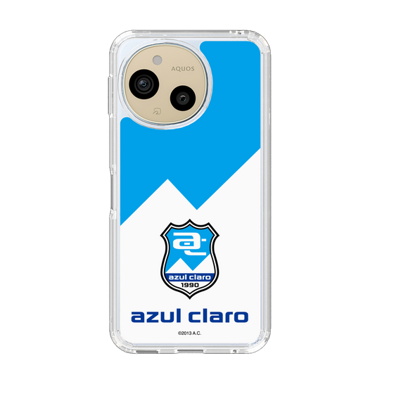 スリムプロテクションケース［ アスルクラロ沼津 - エンブレムロゴ - N ］