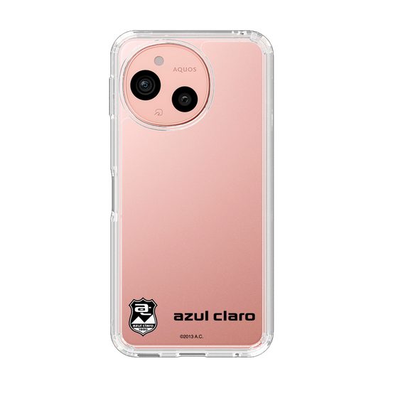 スリムプロテクションケース［ アスルクラロ沼津 - ロゴ横 - ブラック ］