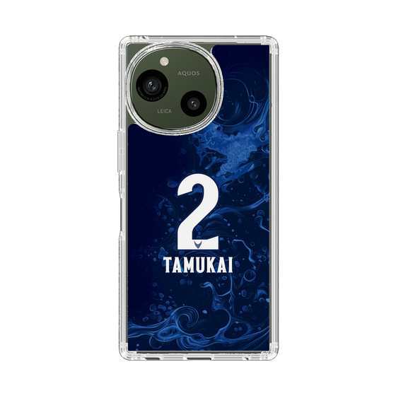 スリムプロテクションケース［ 徳島ヴォルティス - ユニフォーム - #2 田向 泰輝 ］