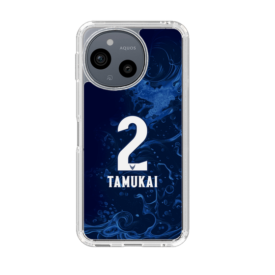 スリムプロテクションケース［ 徳島ヴォルティス - ユニフォーム - #2 田向 泰輝 ］