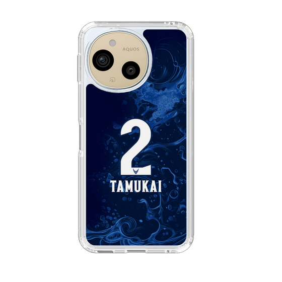 スリムプロテクションケース［ 徳島ヴォルティス - ユニフォーム - #2 田向 泰輝 ］