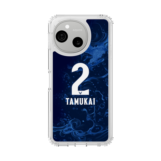 スリムプロテクションケース［ 徳島ヴォルティス - ユニフォーム - #2 田向 泰輝 ］