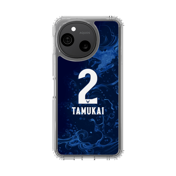 スリムプロテクションケース［ 徳島ヴォルティス - ユニフォーム - #2 田向 泰輝 ］