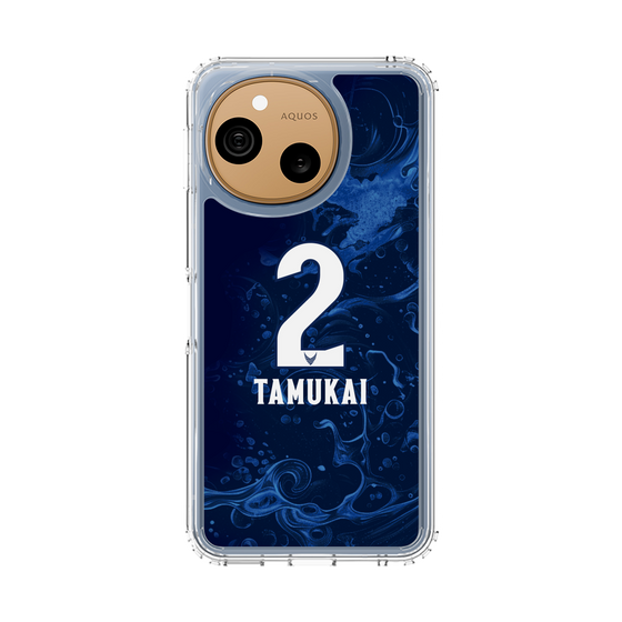 スリムプロテクションケース［ 徳島ヴォルティス - ユニフォーム - #2 田向 泰輝 ］