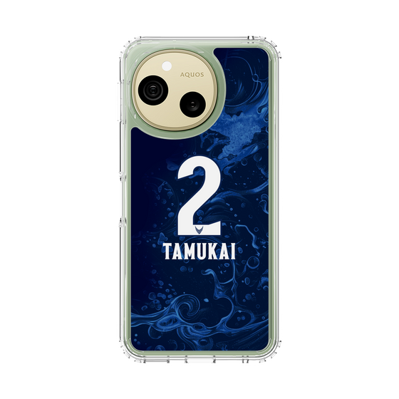 スリムプロテクションケース［ 徳島ヴォルティス - ユニフォーム - #2 田向 泰輝 ］