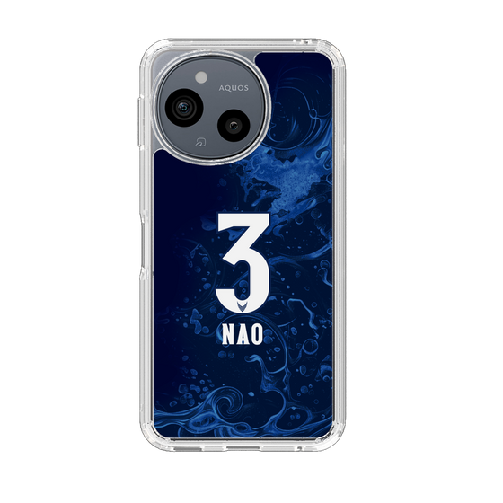 スリムプロテクションケース［ 徳島ヴォルティス - ユニフォーム - #3 山田 奈央 ］