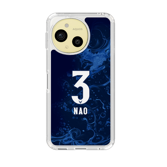 スリムプロテクションケース［ 徳島ヴォルティス - ユニフォーム - #3 山田 奈央 ］