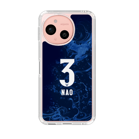 スリムプロテクションケース［ 徳島ヴォルティス - ユニフォーム - #3 山田 奈央 ］