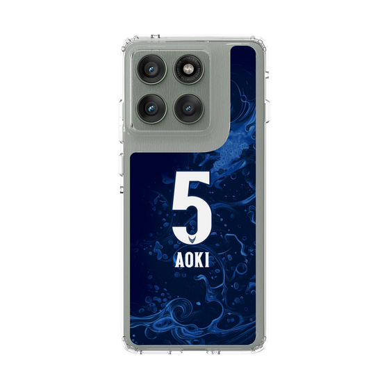 スリムプロテクションケース［ 徳島ヴォルティス - ユニフォーム - #5 青木 駿人 ］