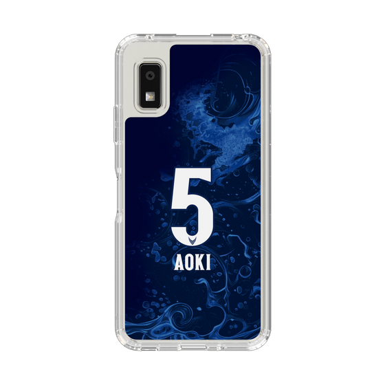 スリムプロテクションケース［ 徳島ヴォルティス - ユニフォーム - #5 青木 駿人 ］