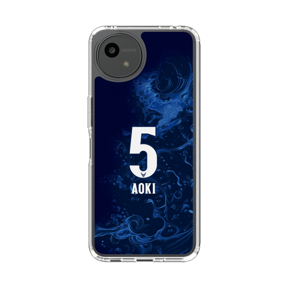 スリムプロテクションケース［ 徳島ヴォルティス - ユニフォーム - #5 青木 駿人 ］