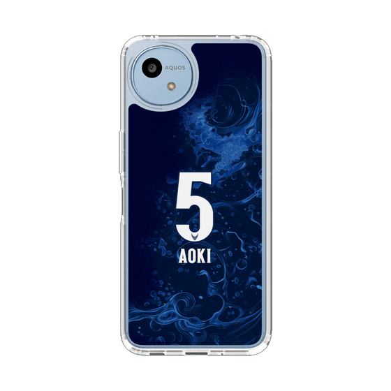 スリムプロテクションケース［ 徳島ヴォルティス - ユニフォーム - #5 青木 駿人 ］