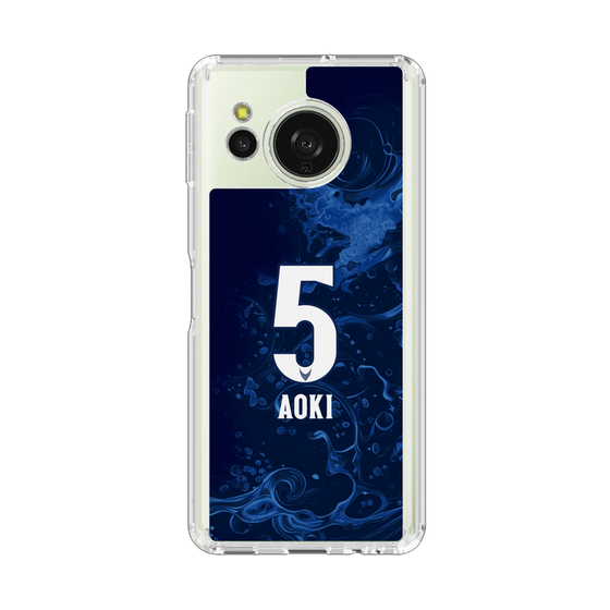 スリムプロテクションケース［ 徳島ヴォルティス - ユニフォーム - #5 青木 駿人 ］