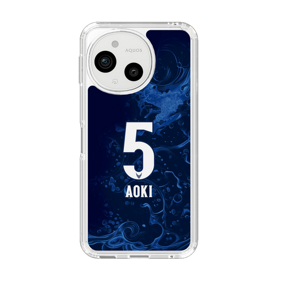 スリムプロテクションケース［ 徳島ヴォルティス - ユニフォーム - #5 青木 駿人 ］