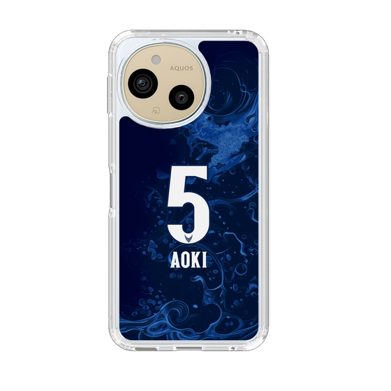 スリムプロテクションケース［ 徳島ヴォルティス - ユニフォーム - #5 青木 駿人 ］