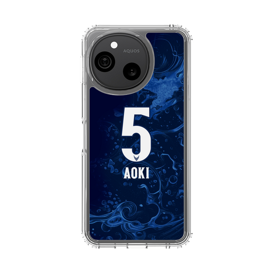 スリムプロテクションケース［ 徳島ヴォルティス - ユニフォーム - #5 青木 駿人 ］