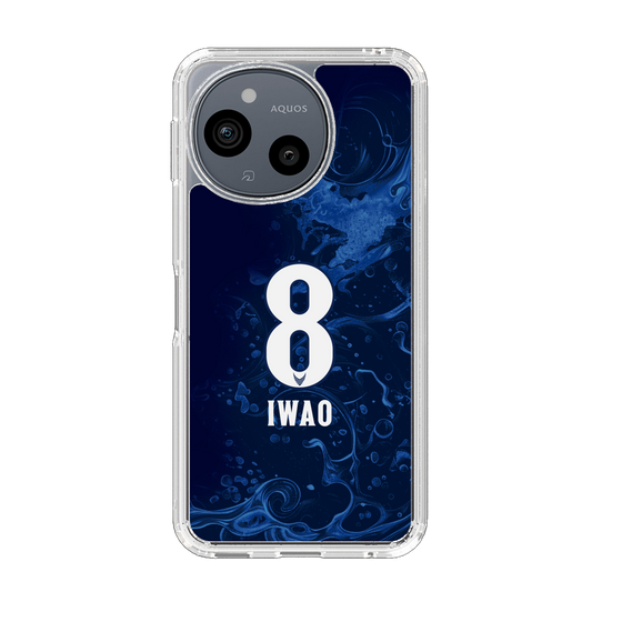 スリムプロテクションケース［ 徳島ヴォルティス - ユニフォーム - #8 岩尾 憲 ］