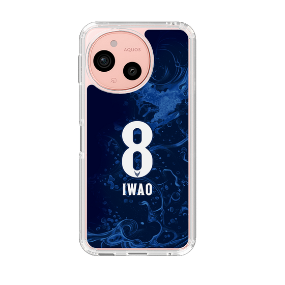 スリムプロテクションケース［ 徳島ヴォルティス - ユニフォーム - #8 岩尾 憲 ］