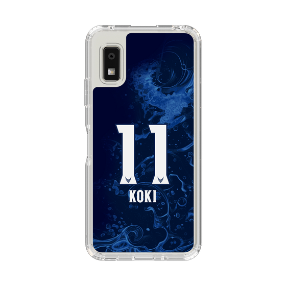 スリムプロテクションケース［ 徳島ヴォルティス - ユニフォーム - #11 杉森 考起 ］