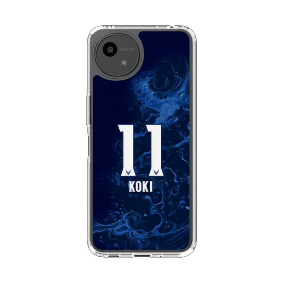 スリムプロテクションケース［ 徳島ヴォルティス - ユニフォーム - #11 杉森 考起 ］