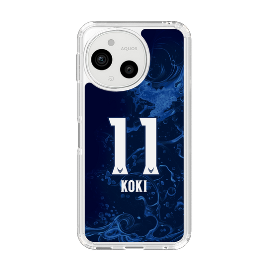 スリムプロテクションケース［ 徳島ヴォルティス - ユニフォーム - #11 杉森 考起 ］