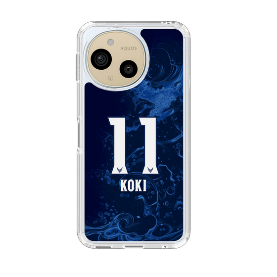 スリムプロテクションケース［ 徳島ヴォルティス - ユニフォーム - #11 杉森 考起 ］