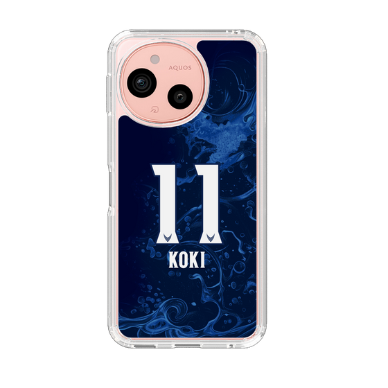 スリムプロテクションケース［ 徳島ヴォルティス - ユニフォーム - #11 杉森 考起 ］