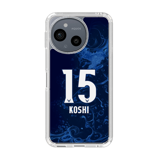 スリムプロテクションケース［ 徳島ヴォルティス - ユニフォーム - #15 山越 康平 ］