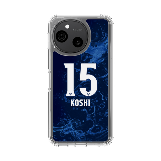 スリムプロテクションケース［ 徳島ヴォルティス - ユニフォーム - #15 山越 康平 ］