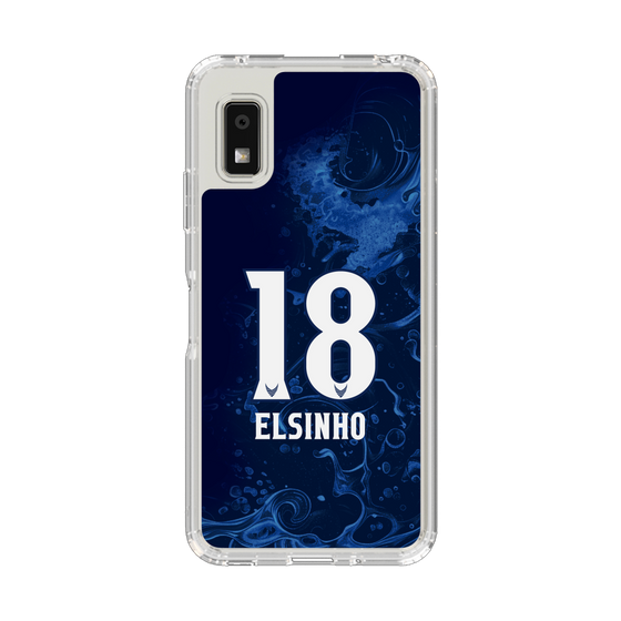 スリムプロテクションケース［ 徳島ヴォルティス - ユニフォーム - #18 エウシーニョ ］