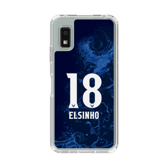 スリムプロテクションケース［ 徳島ヴォルティス - ユニフォーム - #18 エウシーニョ ］