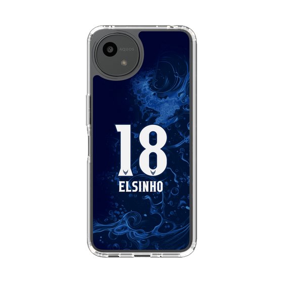 スリムプロテクションケース［ 徳島ヴォルティス - ユニフォーム - #18 エウシーニョ ］