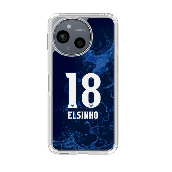 スリムプロテクションケース［ 徳島ヴォルティス - ユニフォーム - #18 エウシーニョ ］