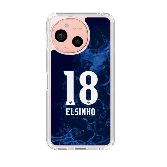 スリムプロテクションケース［ 徳島ヴォルティス - ユニフォーム - #18 エウシーニョ ］