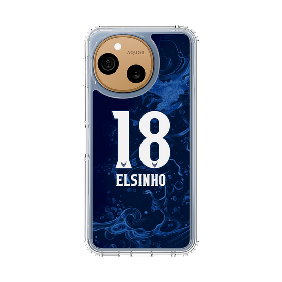 スリムプロテクションケース［ 徳島ヴォルティス - ユニフォーム - #18 エウシーニョ ］