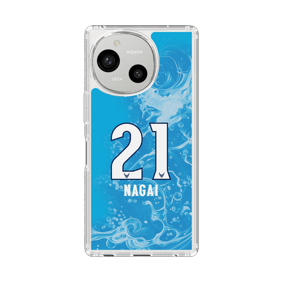 スリムプロテクションケース［ 徳島ヴォルティス - ユニフォーム - #21 永井 堅梧 ］