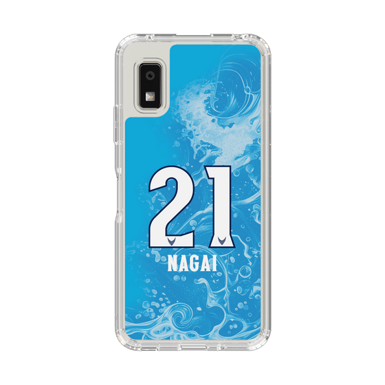 スリムプロテクションケース［ 徳島ヴォルティス - ユニフォーム - #21 永井 堅梧 ］