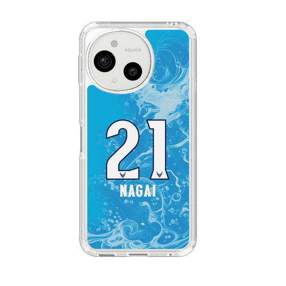 スリムプロテクションケース［ 徳島ヴォルティス - ユニフォーム - #21 永井 堅梧 ］