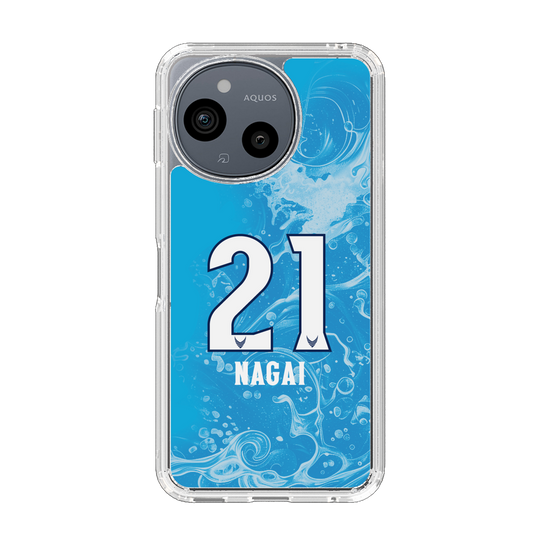 スリムプロテクションケース［ 徳島ヴォルティス - ユニフォーム - #21 永井 堅梧 ］