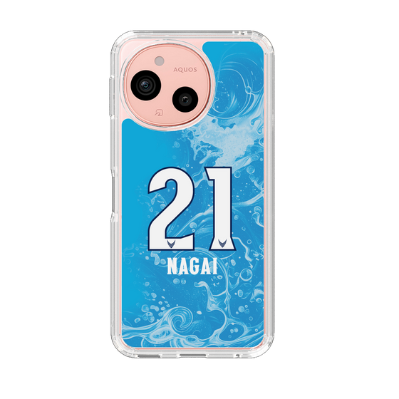 スリムプロテクションケース［ 徳島ヴォルティス - ユニフォーム - #21 永井 堅梧 ］