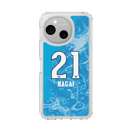 スリムプロテクションケース［ 徳島ヴォルティス - ユニフォーム - #21 永井 堅梧 ］