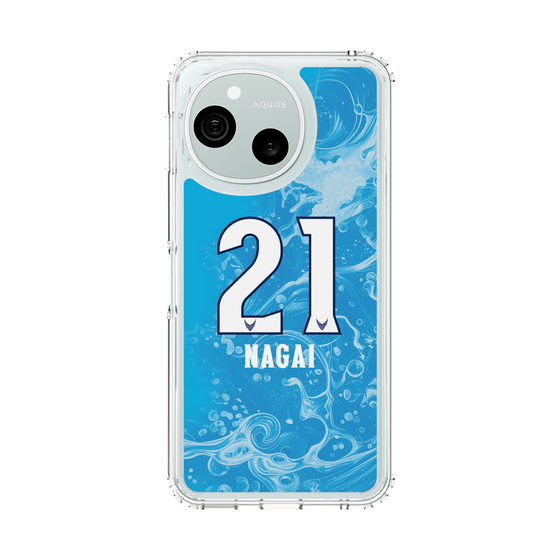 スリムプロテクションケース［ 徳島ヴォルティス - ユニフォーム - #21 永井 堅梧 ］